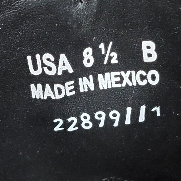 Black Star Leather Matador Western Boots Cushion Footbed Womens Size Multi New - Picture 14 of 16